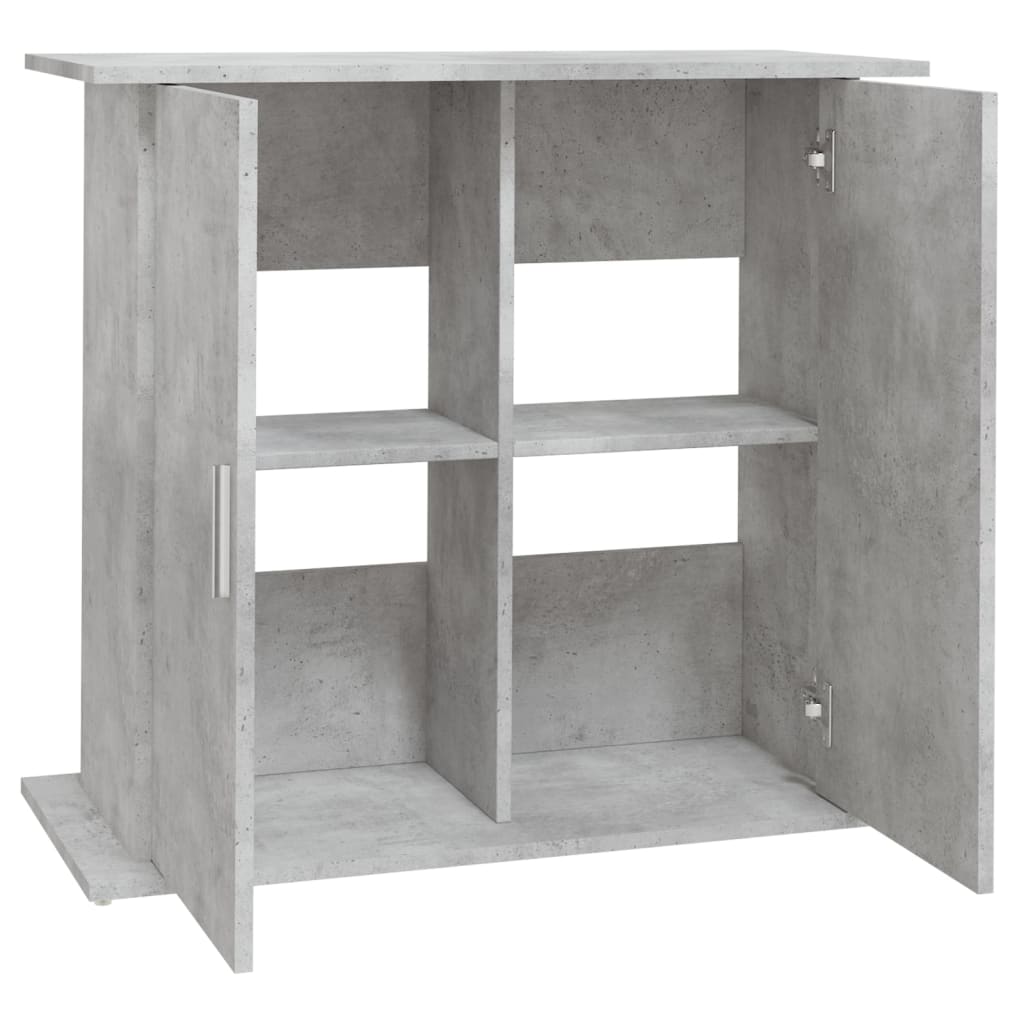Aquariumständer Weiß 81x36x73 cm Holzwerkstoff