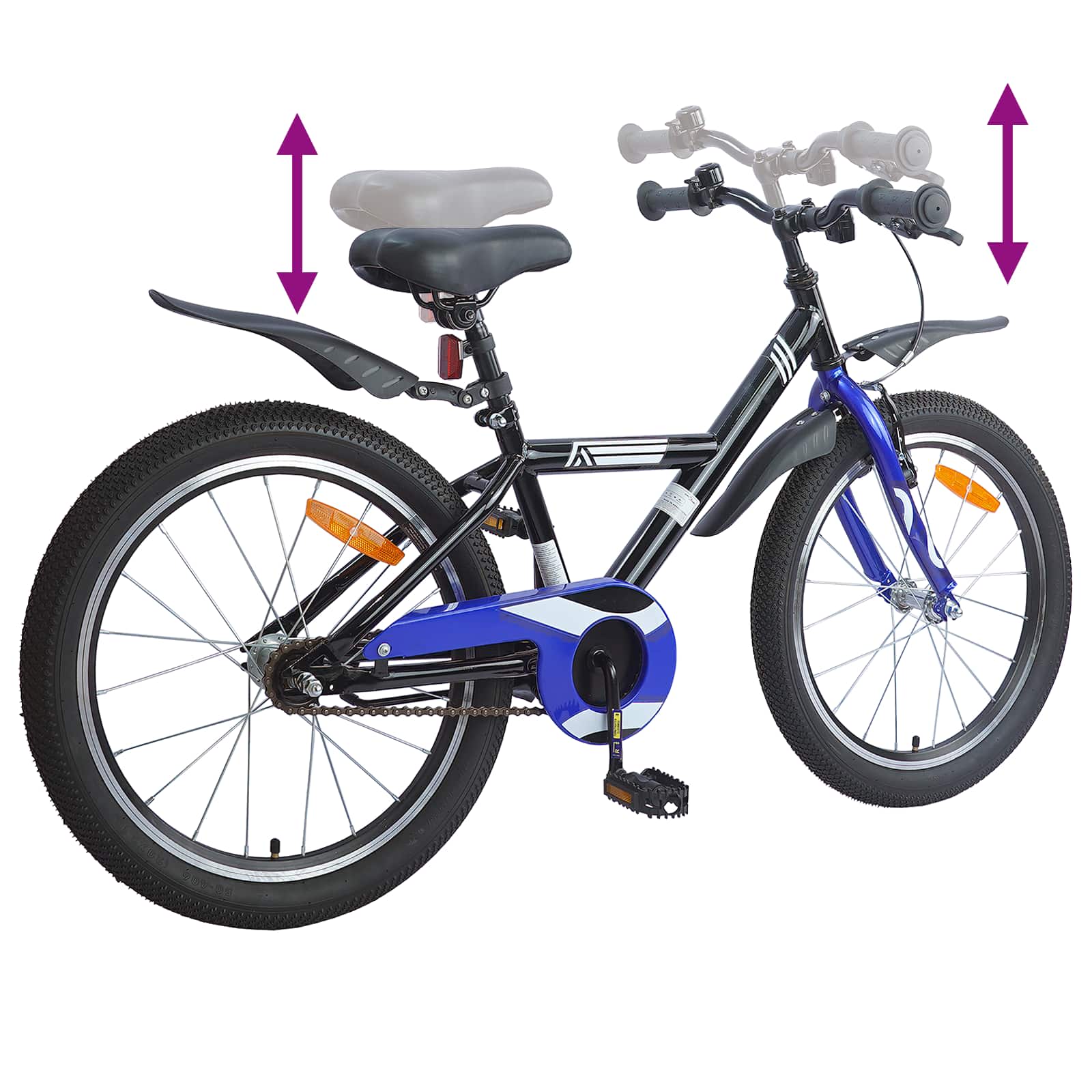 Kinderfahrrad 12 Zoll für 2-4 Jahre alt Gelb