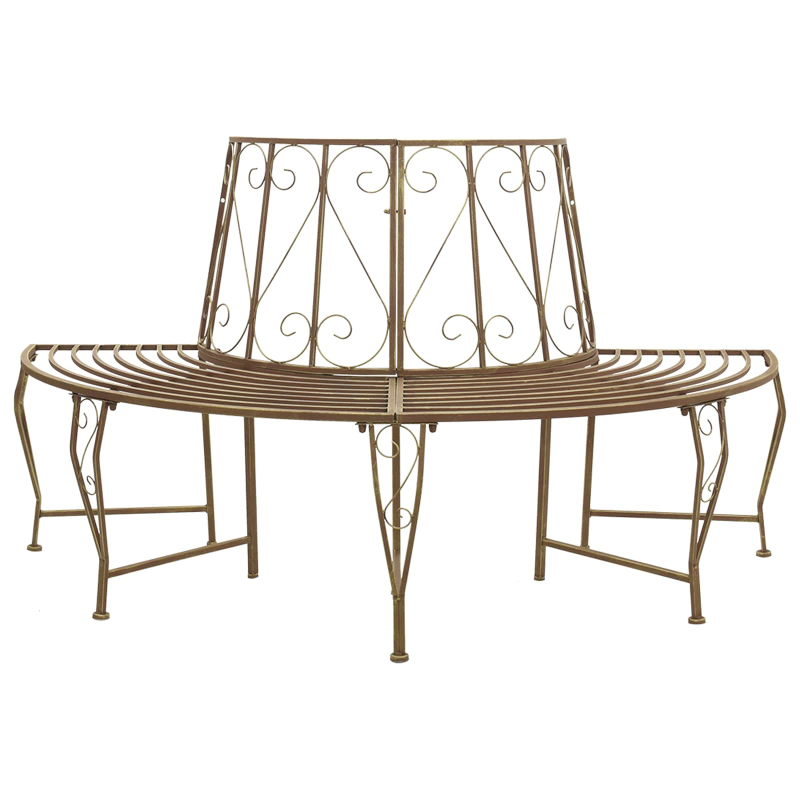 Baumbank 160 cm Stahl