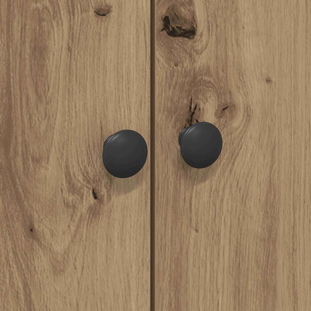 Küchenschrank Weiß 60x50x180 cm Holzwerkstoff