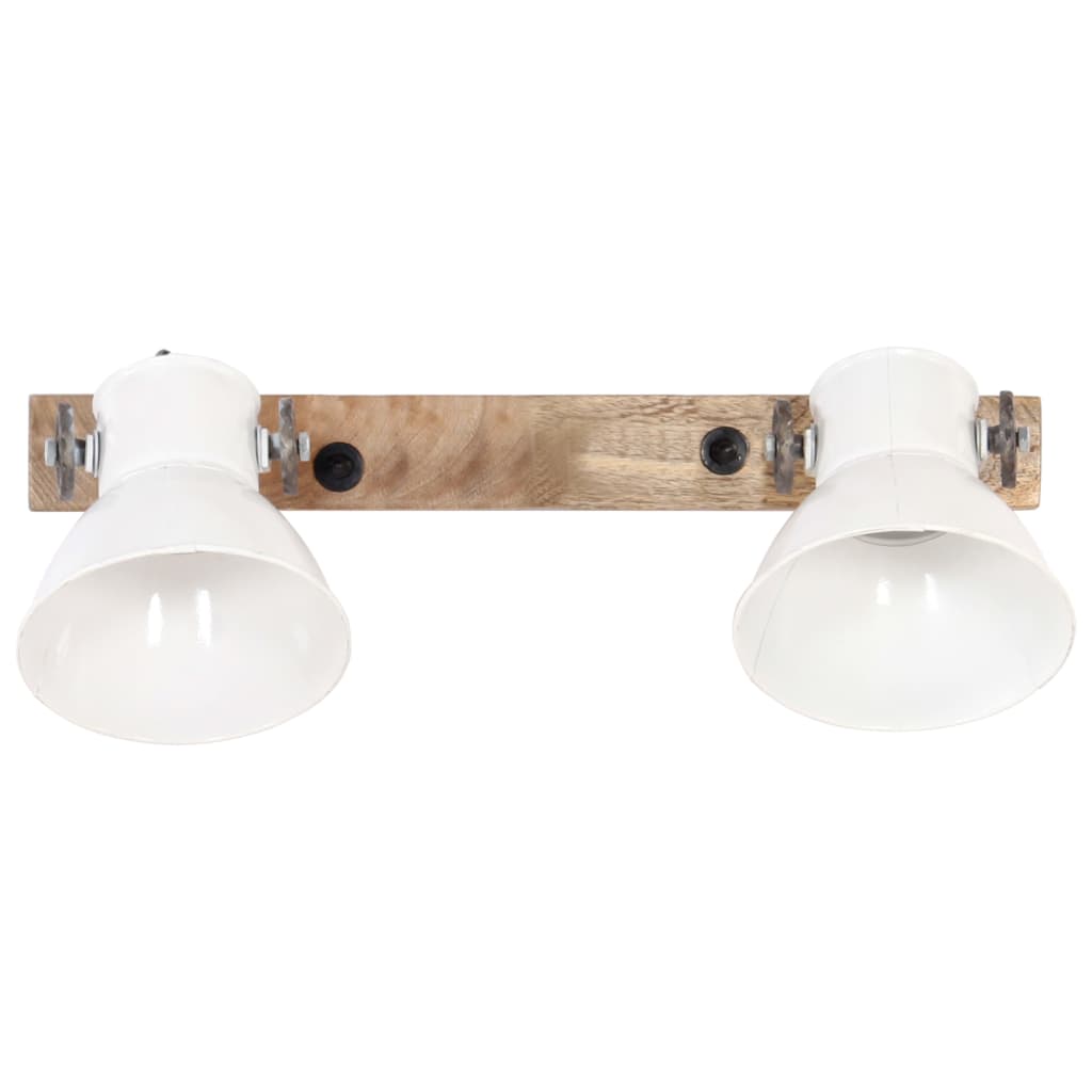Wandlampe Industriestil Silbern 45x25 cm E27
