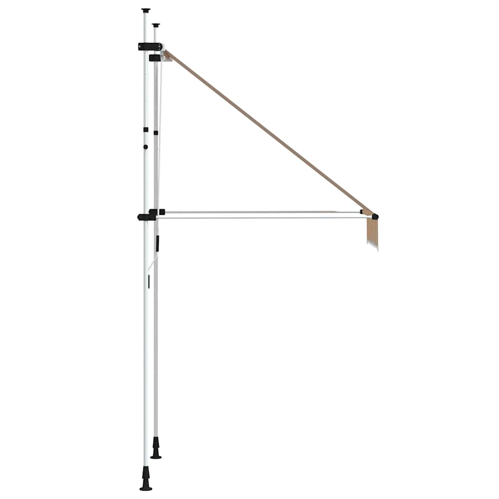 Einziehbare Markise Handbetrieben 150 cm Anthrazit