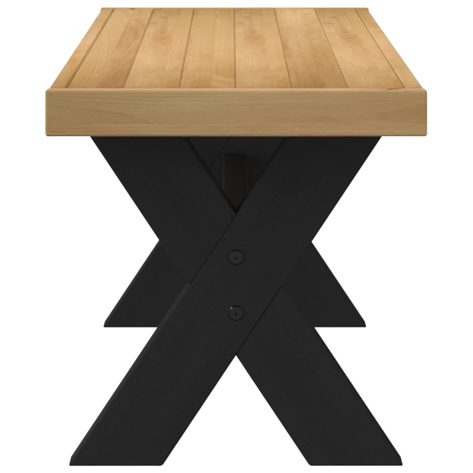 Esstischbank NOAIN 180 x 41 x 45 cm Massives Kiefernholz