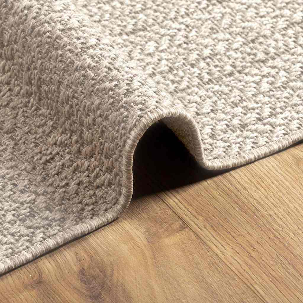 Teppich ZIZUR Braun 170 x 120 cm Polypropylen
