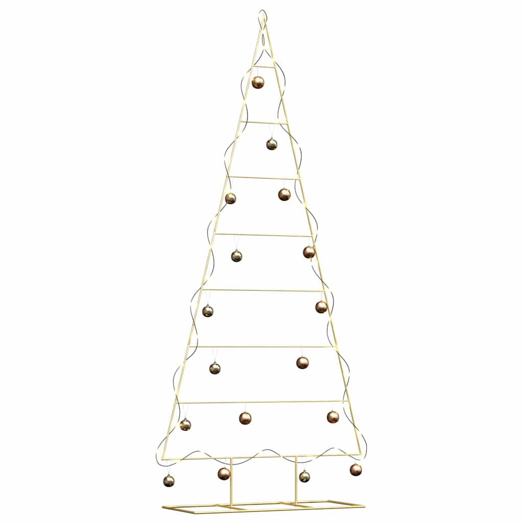 Metall Weihnachtsbaum Gold 60 cm Pulverbeschichteter Stahl