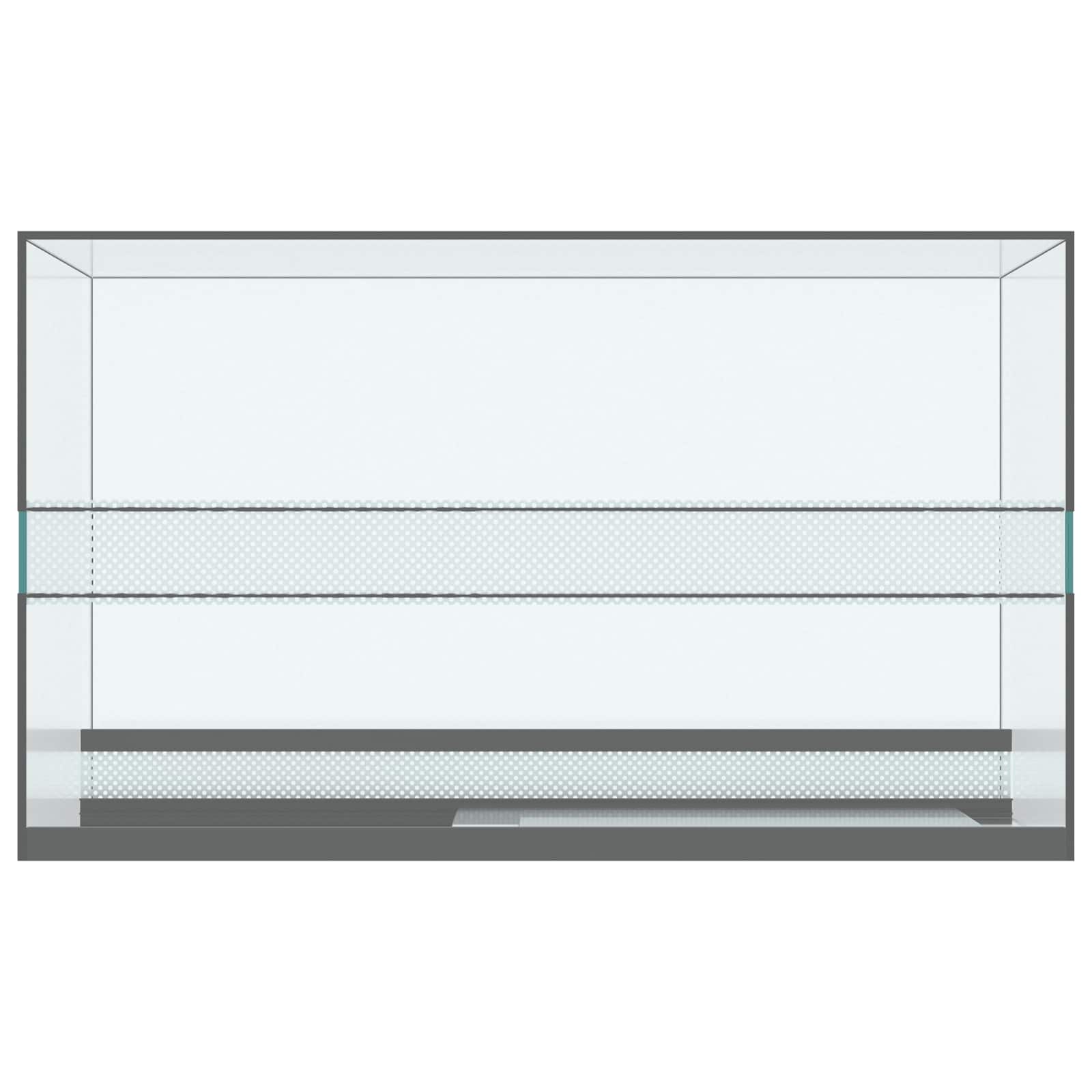 Terrarium mit Speicher Transparent 30 x 30 x 30 cm Glas