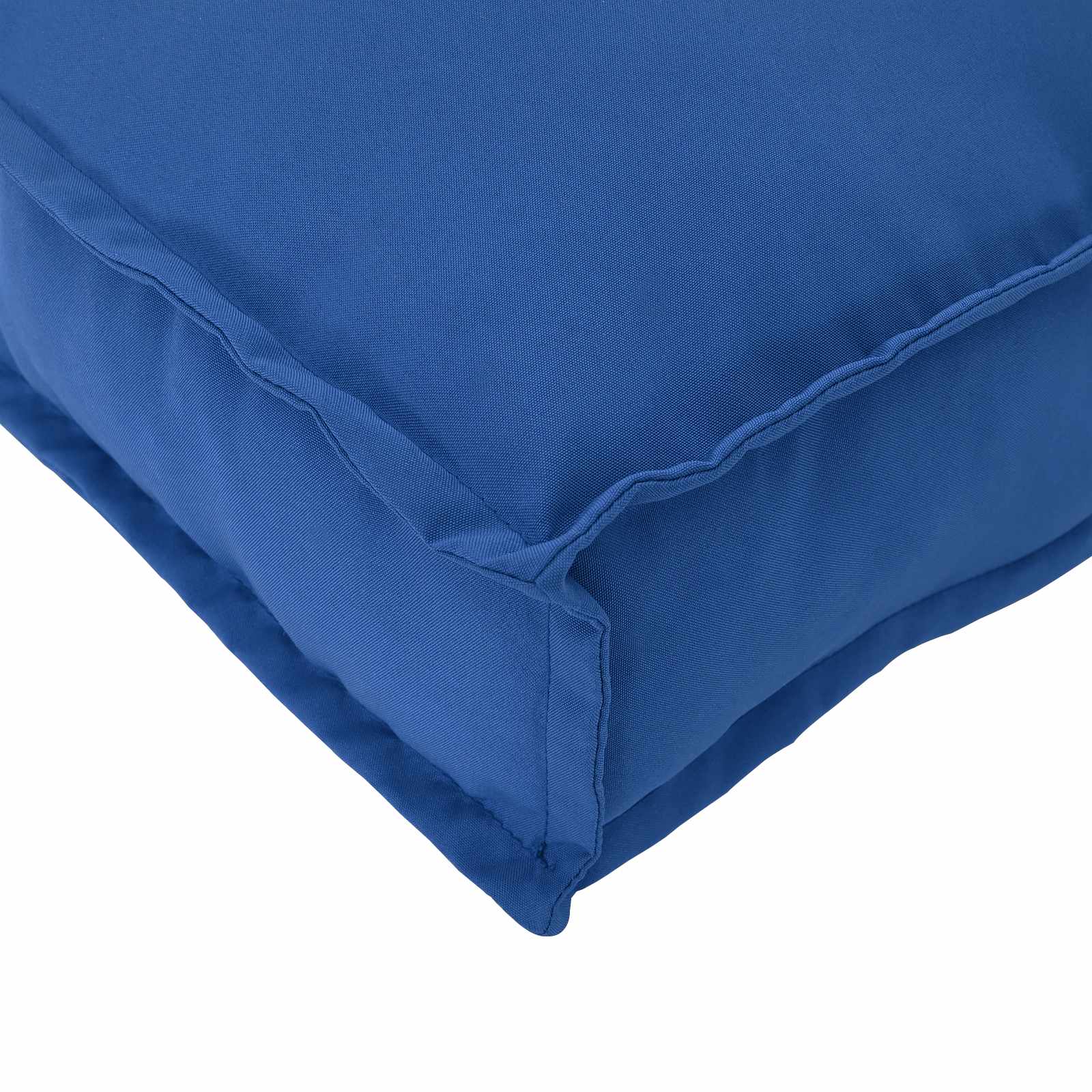 Kissen Anthrazit 120 x 80 x 12 cm Oxford-Stoff