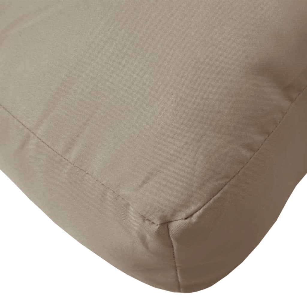 Palettenkissen Anthrazit 50x50x12 cm Stoff