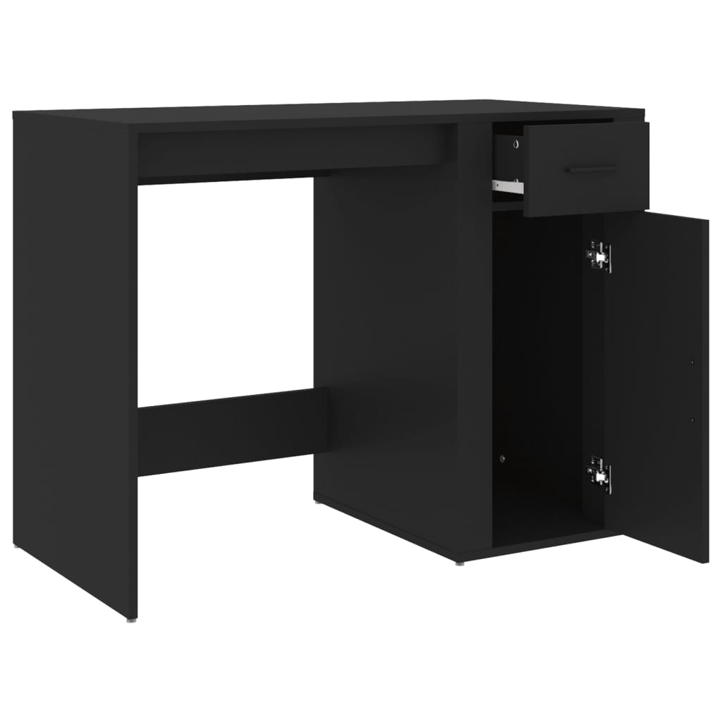 Schreibtisch Weiß 100x49x75 cm Holzwerkstoff