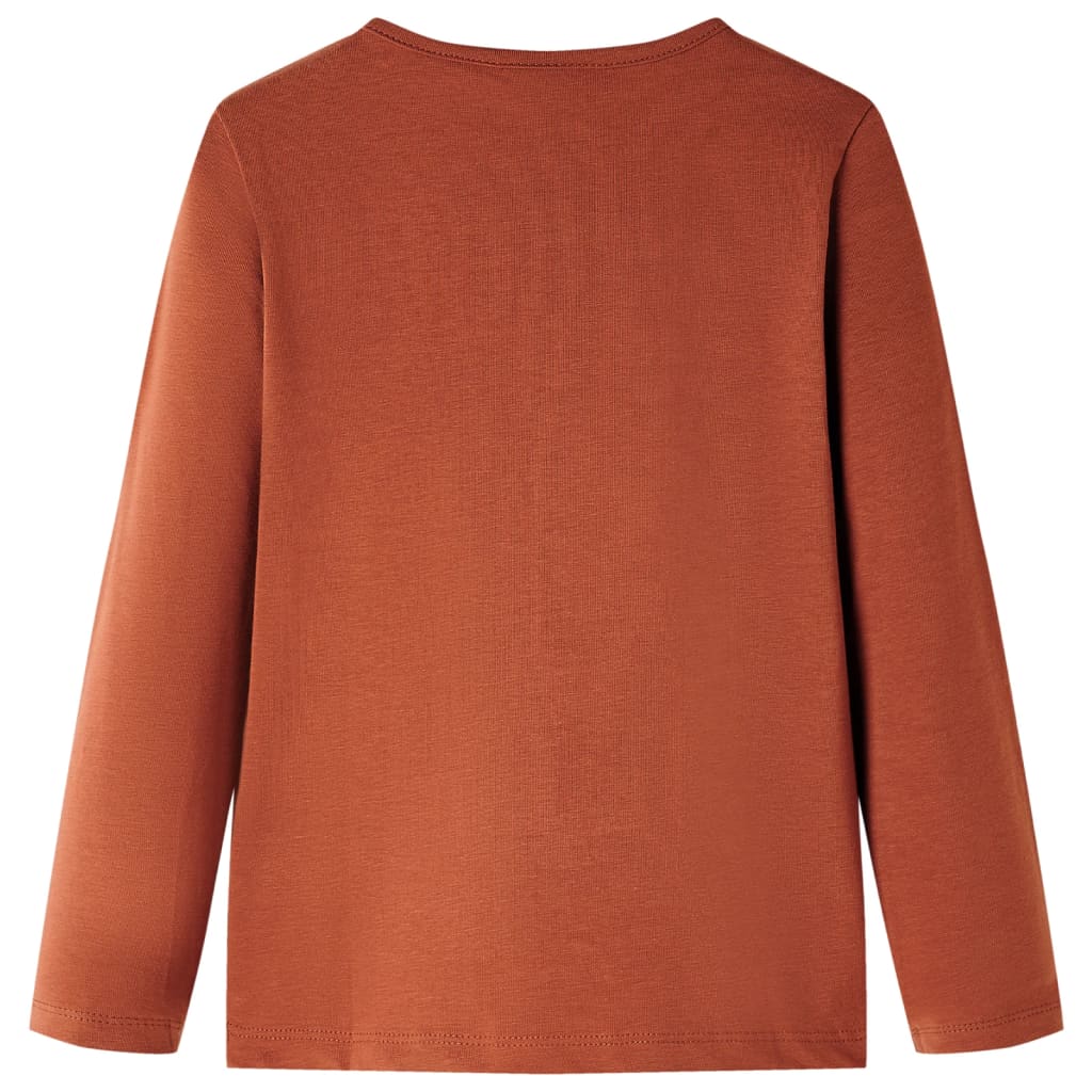 Kinder-Langarmshirt Hellrosa 128