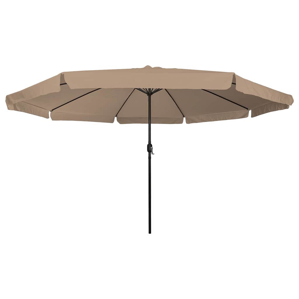 Garten-Sonnenschirm Sand 394 x 394 x 248 cm Polyester und Stahl