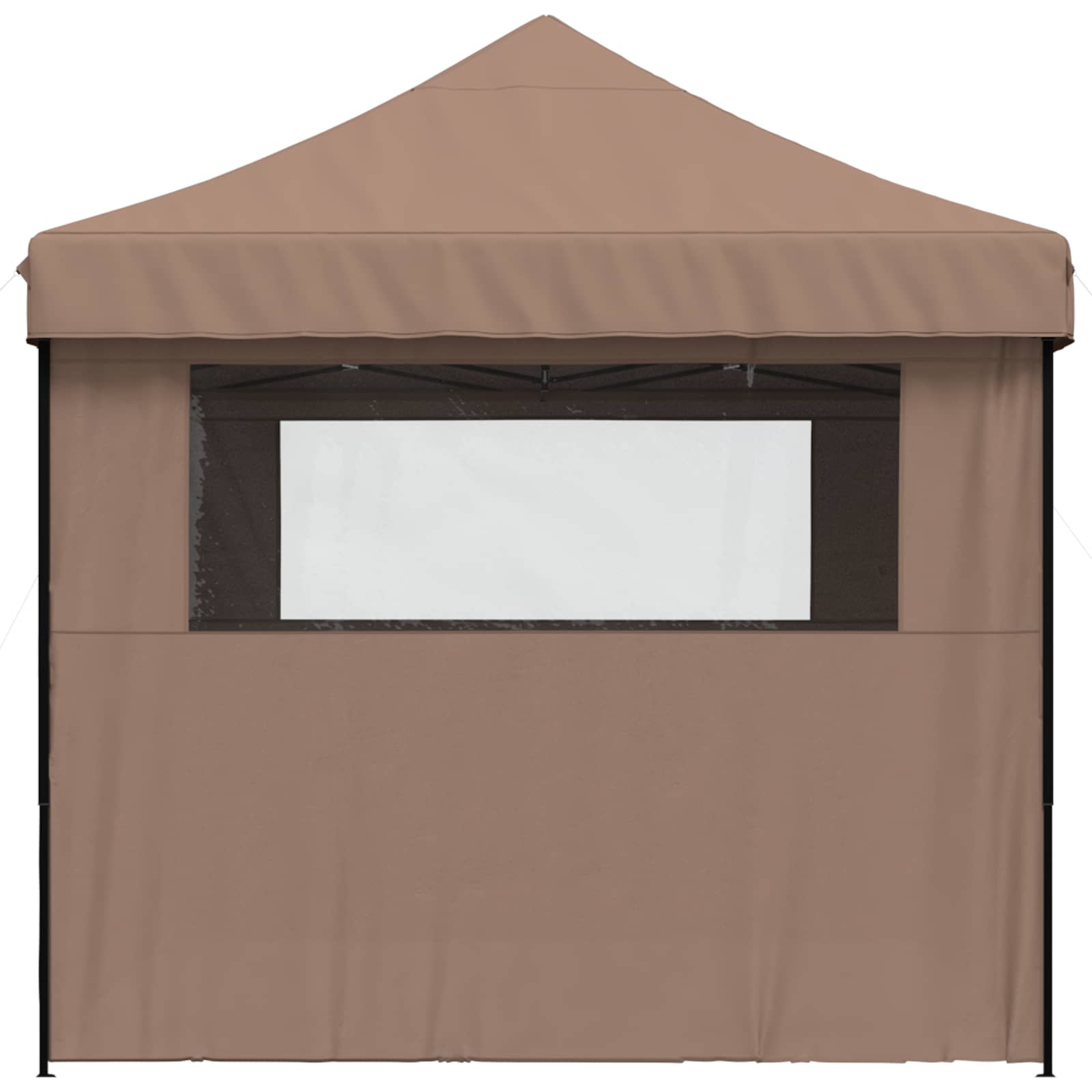 Partyzelt Faltbar Pop-Up Beige 410x279x315 cm