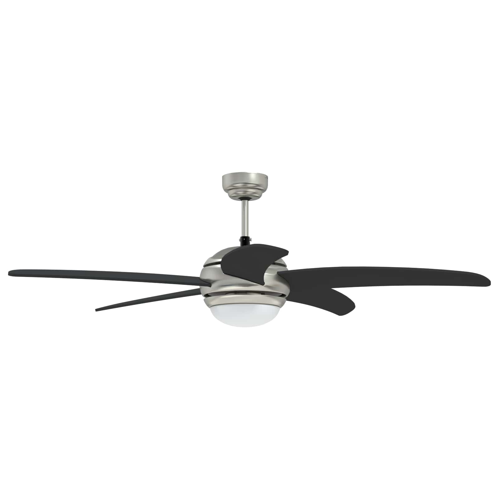 Deckenventilator mit Licht und Fernbedienung Ø 130 cm Weiß