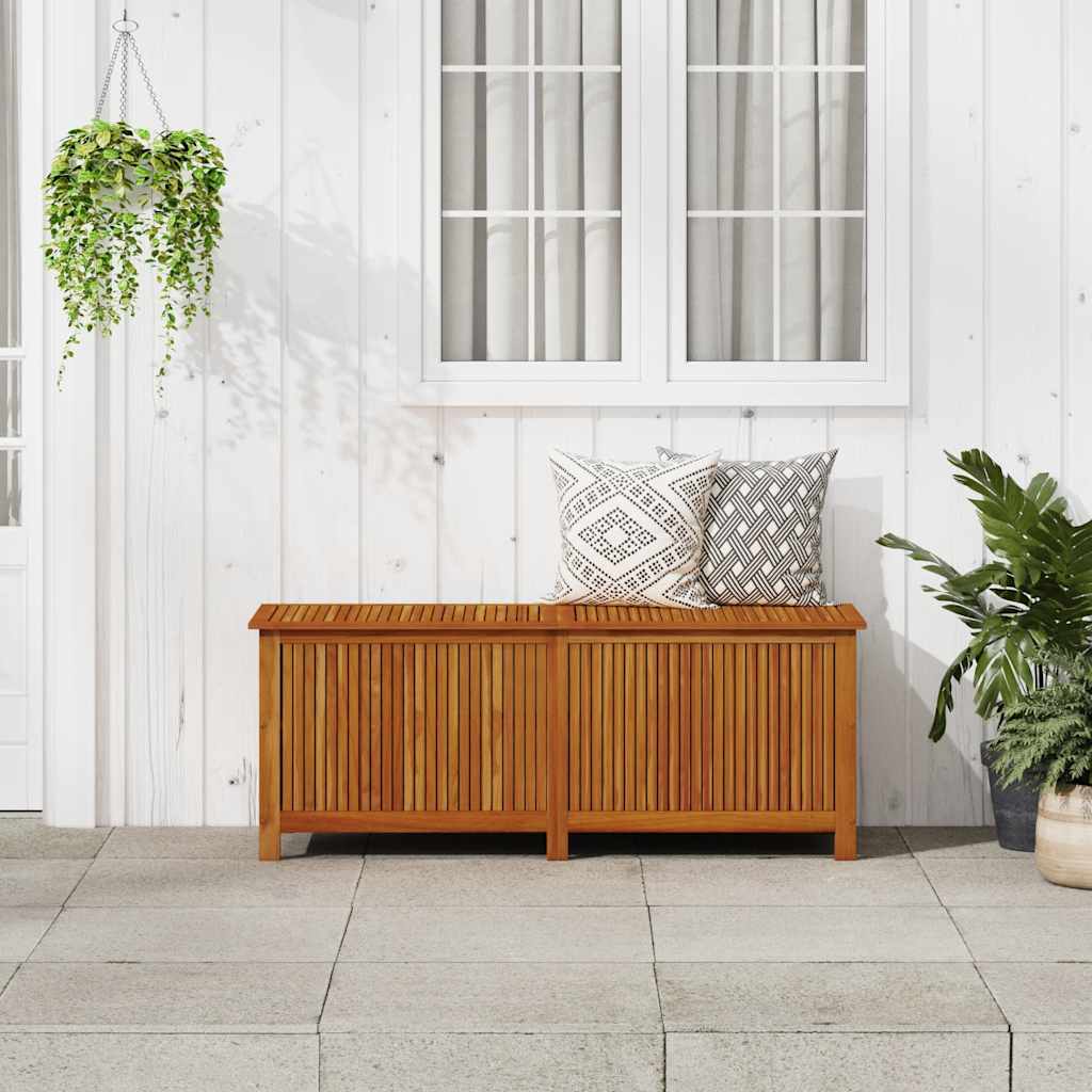 Gartenbox 90x50x58 cm Massivholz Akazie