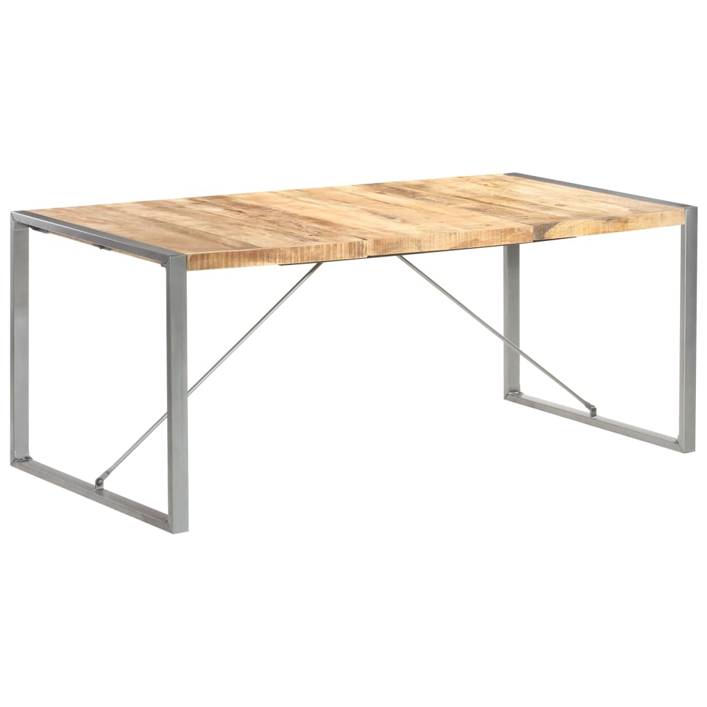 Esstisch 220x100x75 cm Massivholz Akazie