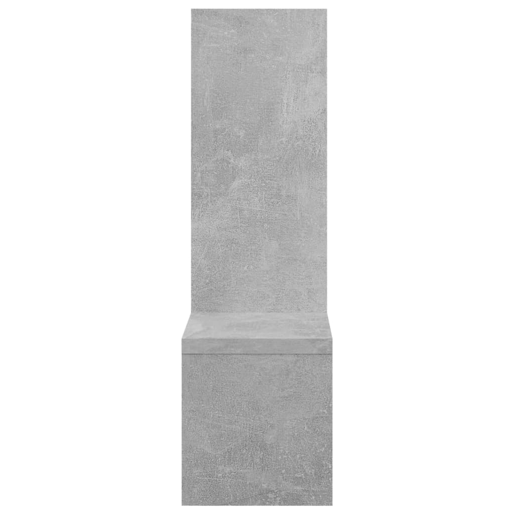 Wandregale 2 Stk. Weiß 50x15x50 cm Holzwerkstoff