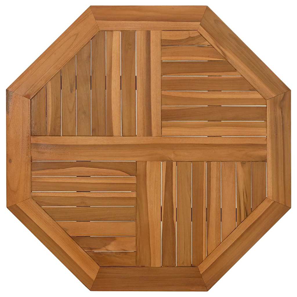 Tischplatte Massivholz Teak Rund 2,5 cm 40 cm