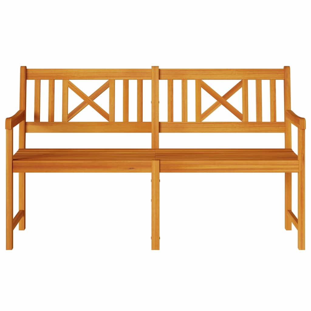 Bank Outdoor Natur 110 x 56 x 90 cm Massivholz Akazie
