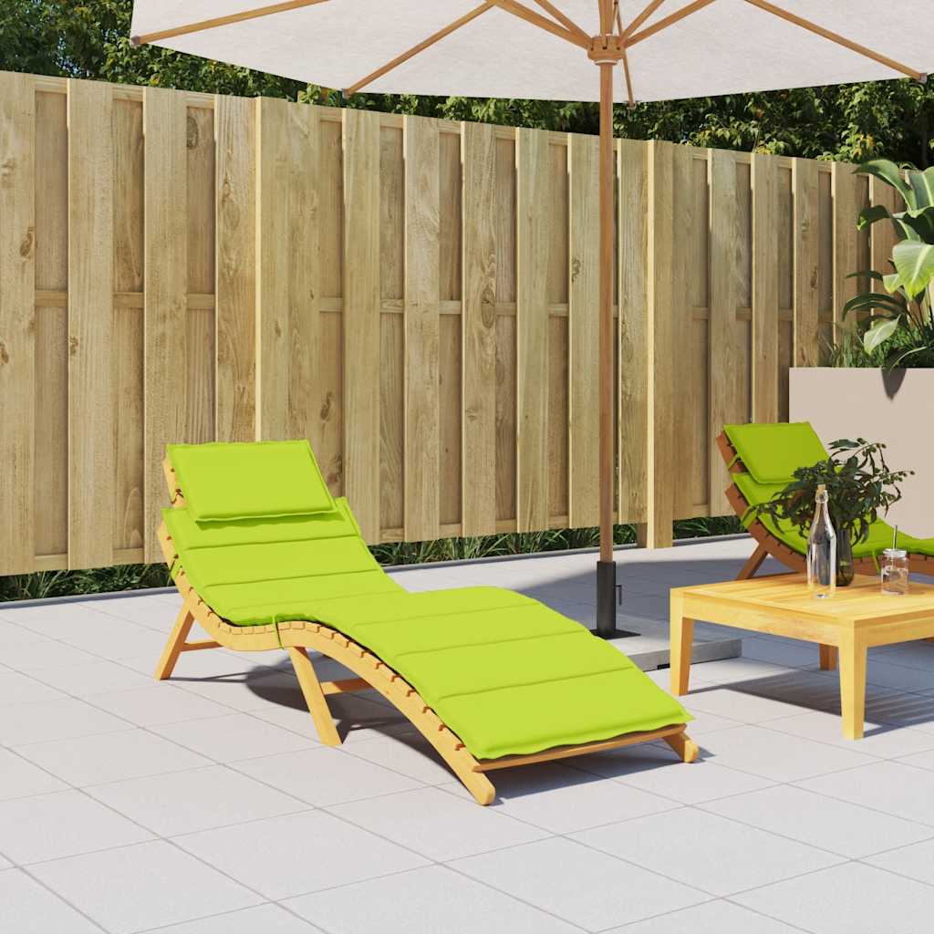 Sonnenliegen-Auflage Grau 186x58x4 cm Oxford-Gewebe