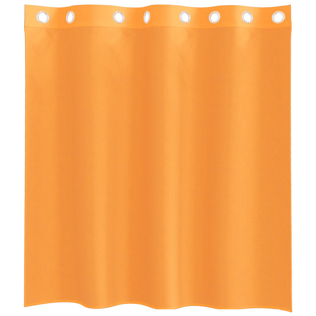 Voile Vorhänge mit Ösen 2 Stk. Apfelgrün 140x140 cm