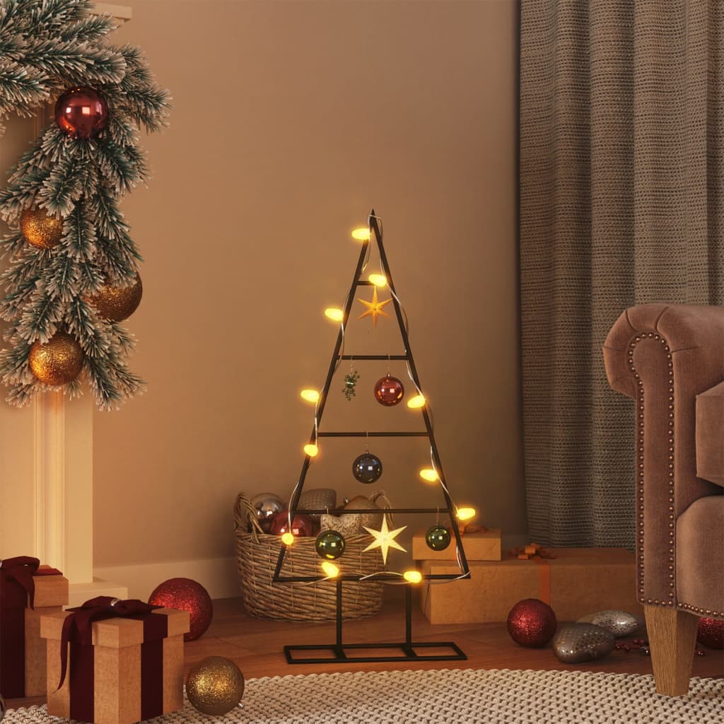 Metall Weihnachtsbaum Gold 60 cm Pulverbeschichteter Stahl