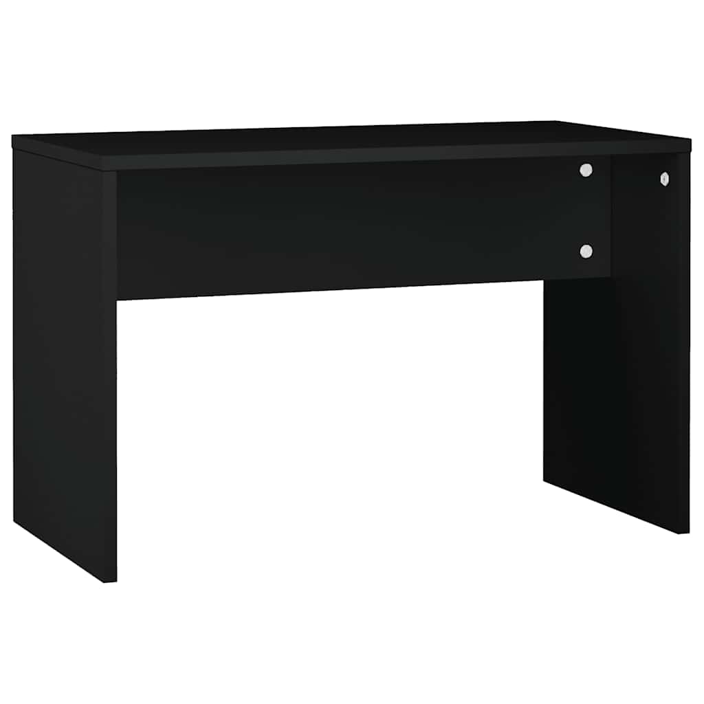 Schminktisch-Set mit LED Weiß Holzwerkstoff