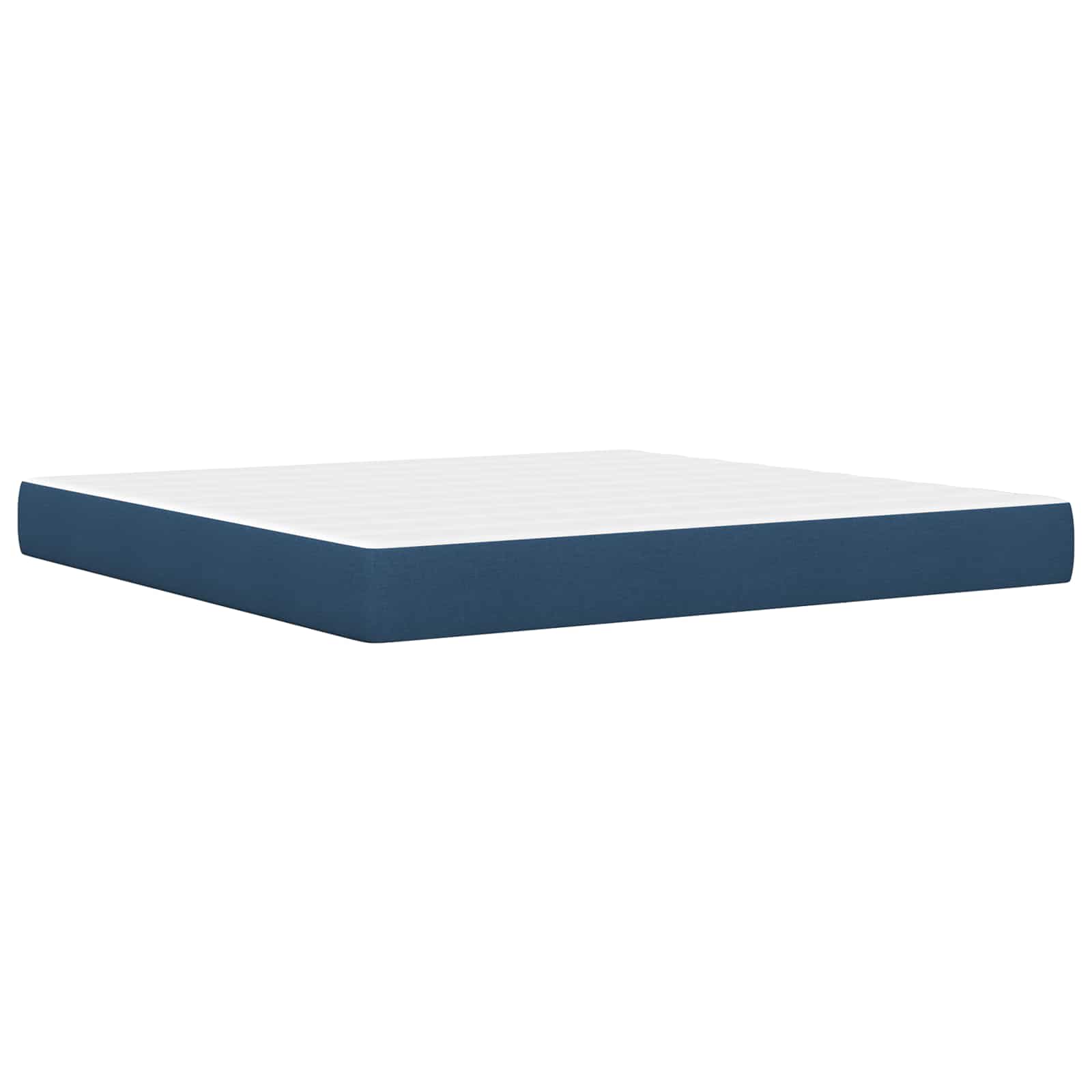Bettgestell mit Matratze Hellgrau 80x 200 cm Polyester