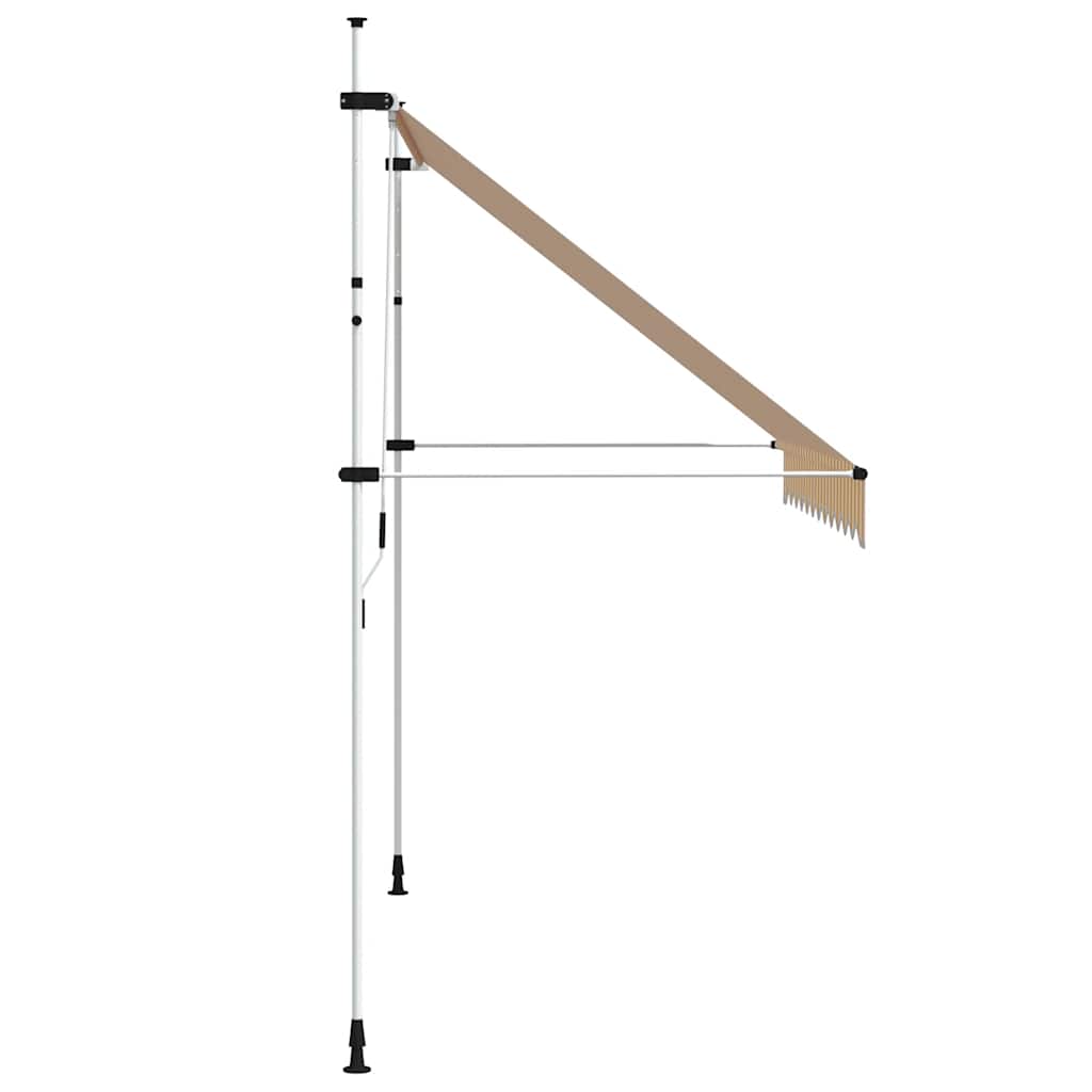 Einziehbare Markise Handbetrieben 150 cm Anthrazit