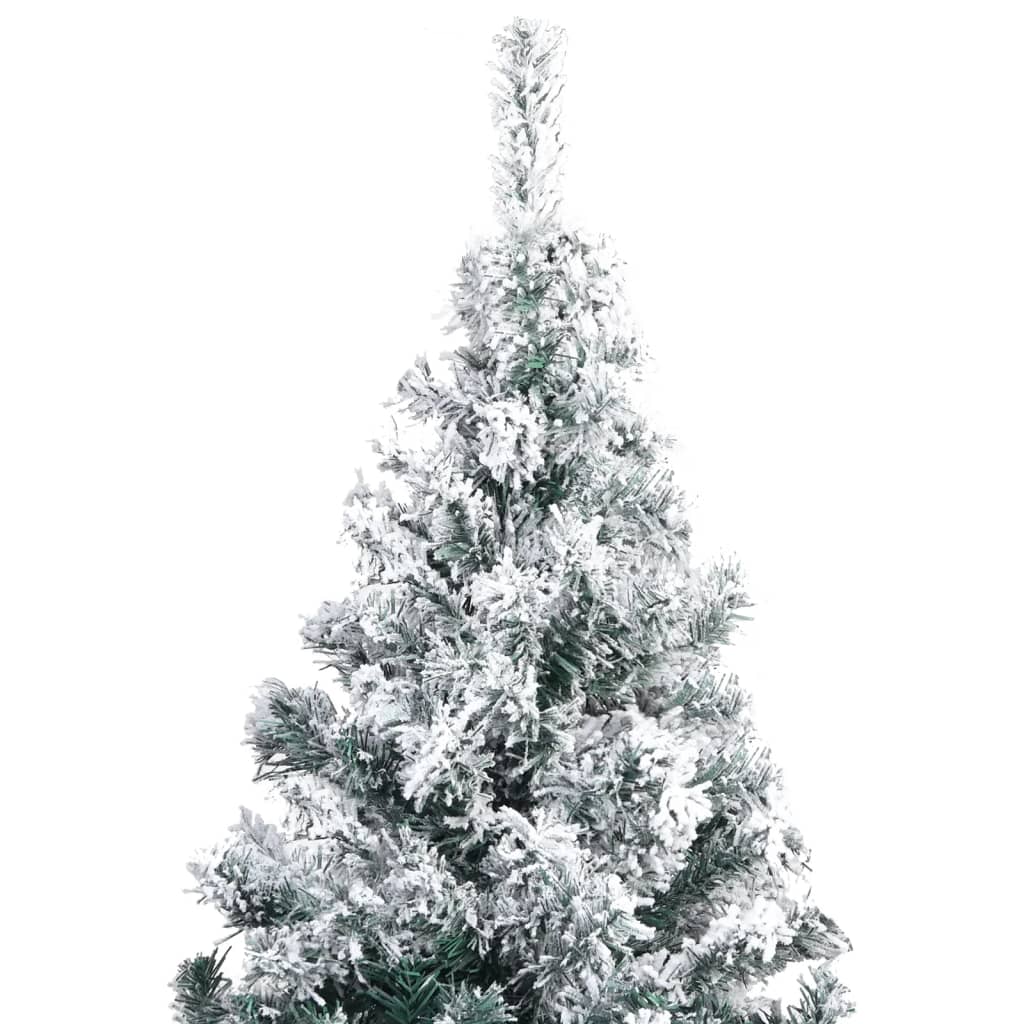 Künstlicher Weihnachtsbaum Beschneit Grün 400 cm PVC