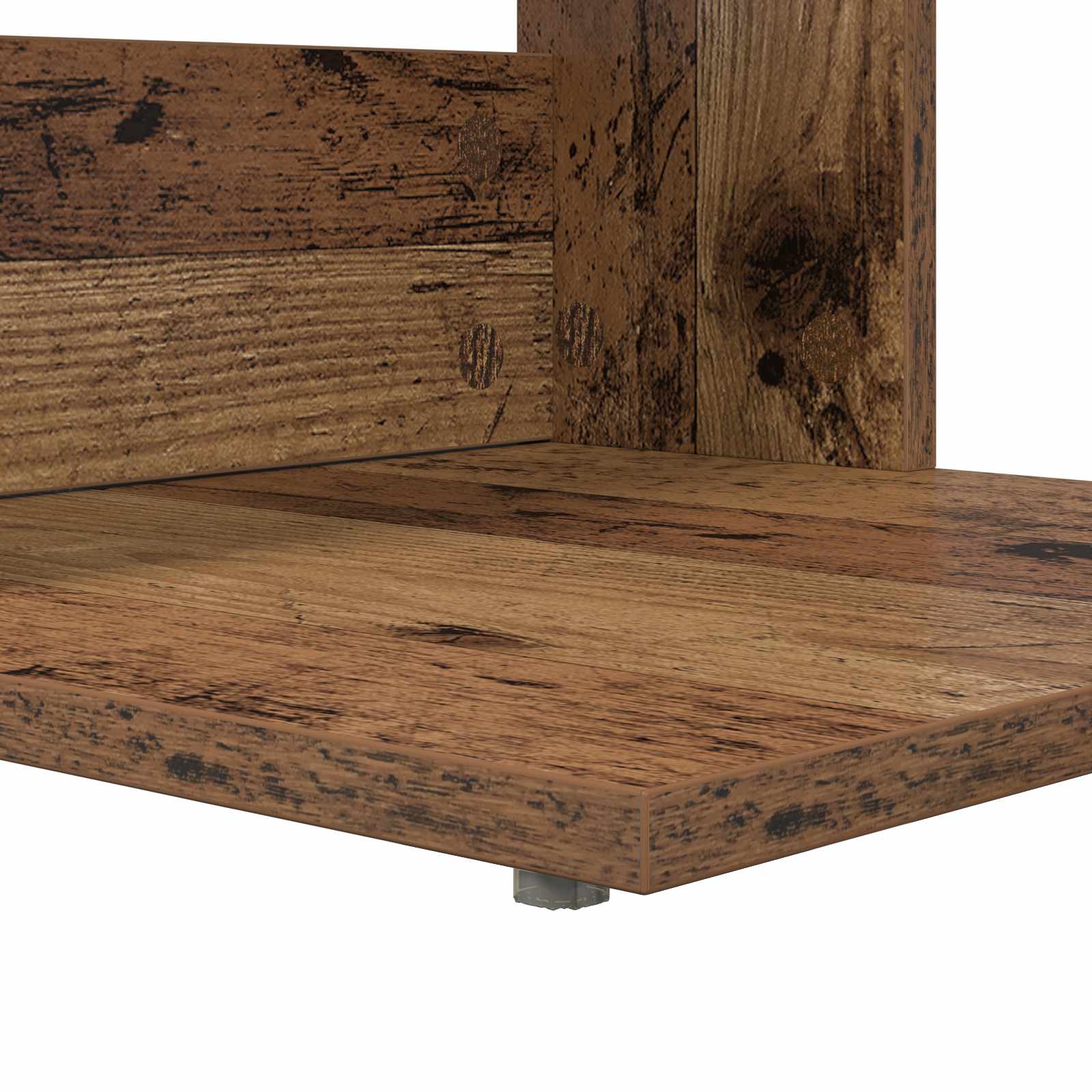 Beistelltisch Weiß 40 x 38 x 62,5 cm Holzwerkstoff