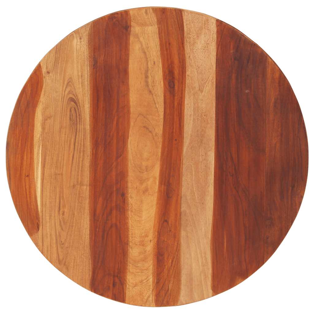 Tischplatte Massivholz Akazie Rund 15-16 mm 40 cm