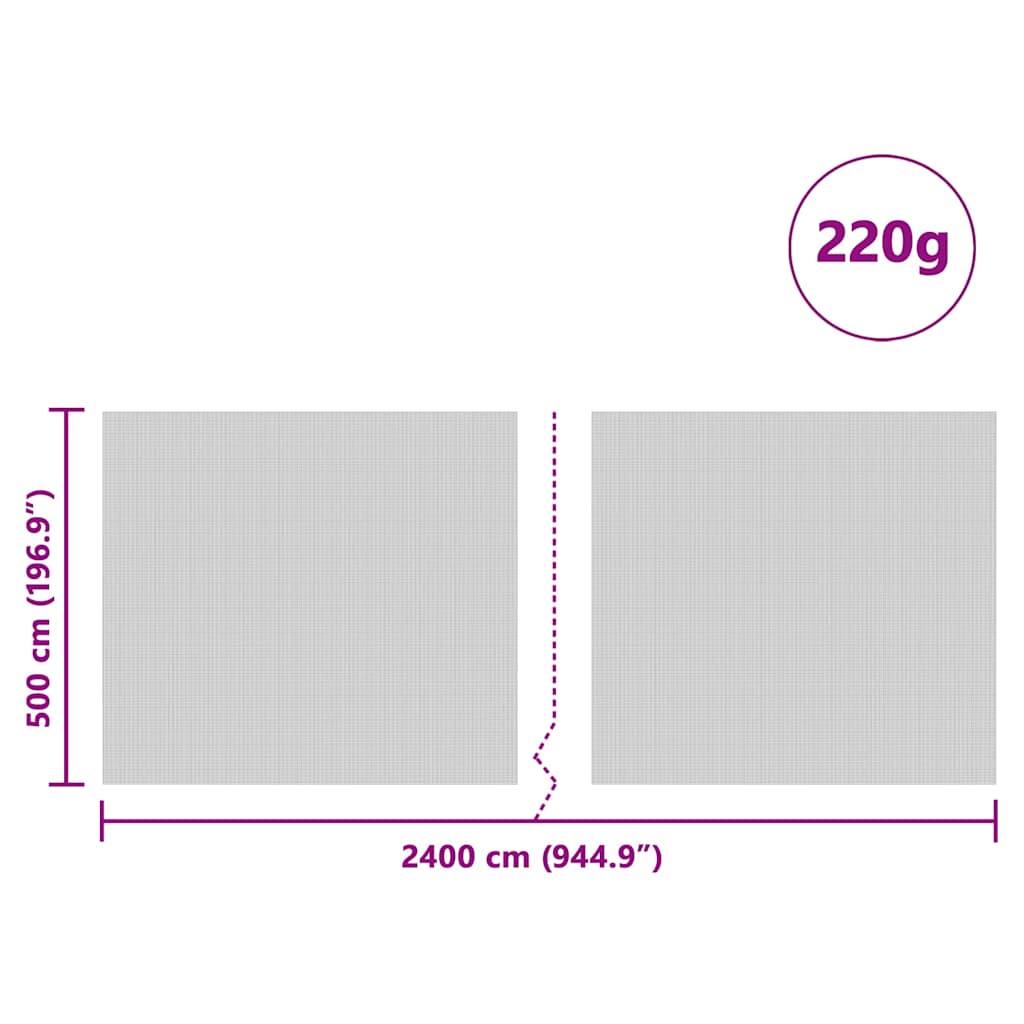 Siloabdeckung Grün 6 x 5 m HDPE