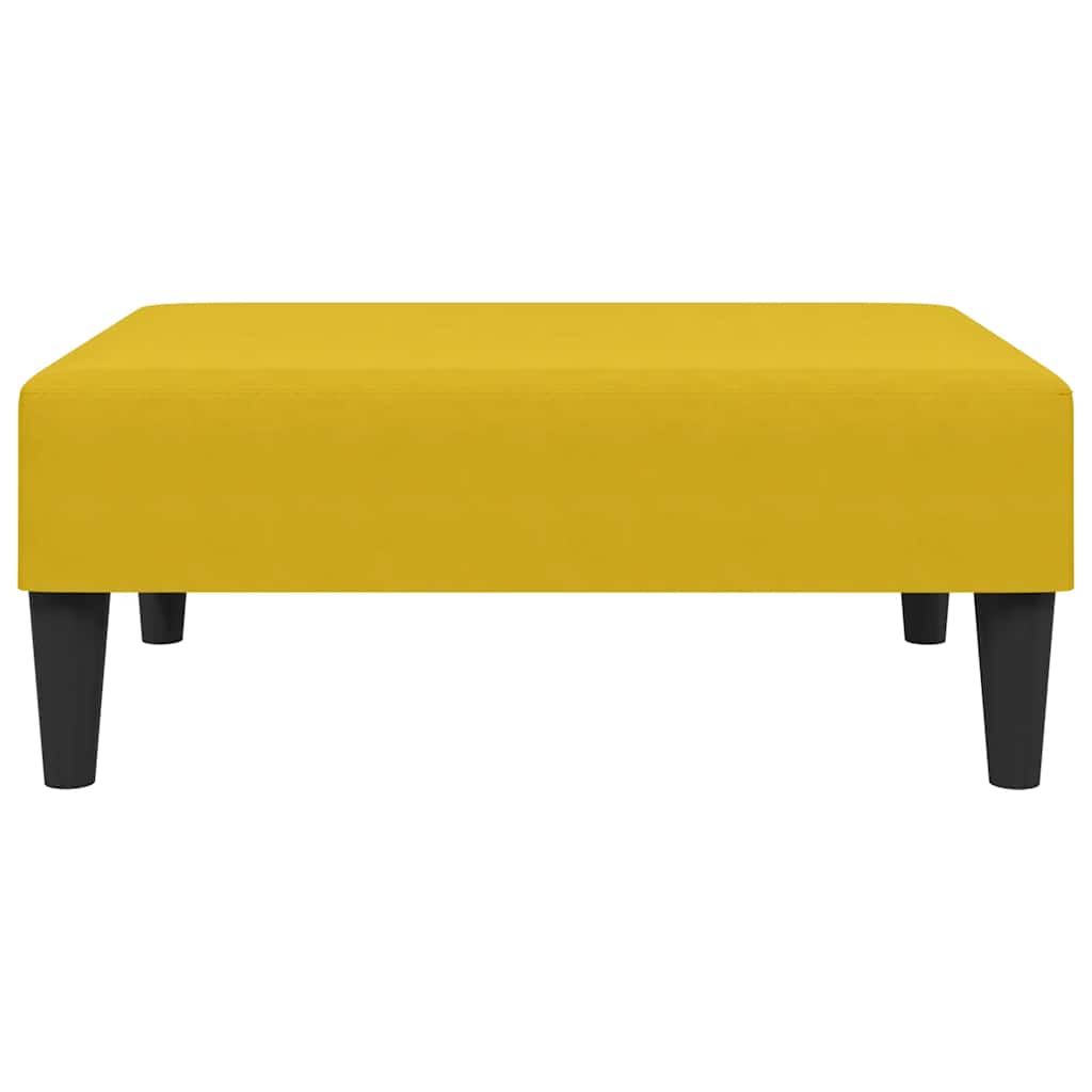 Fußhocker Blau 77x55x31 cm Samt