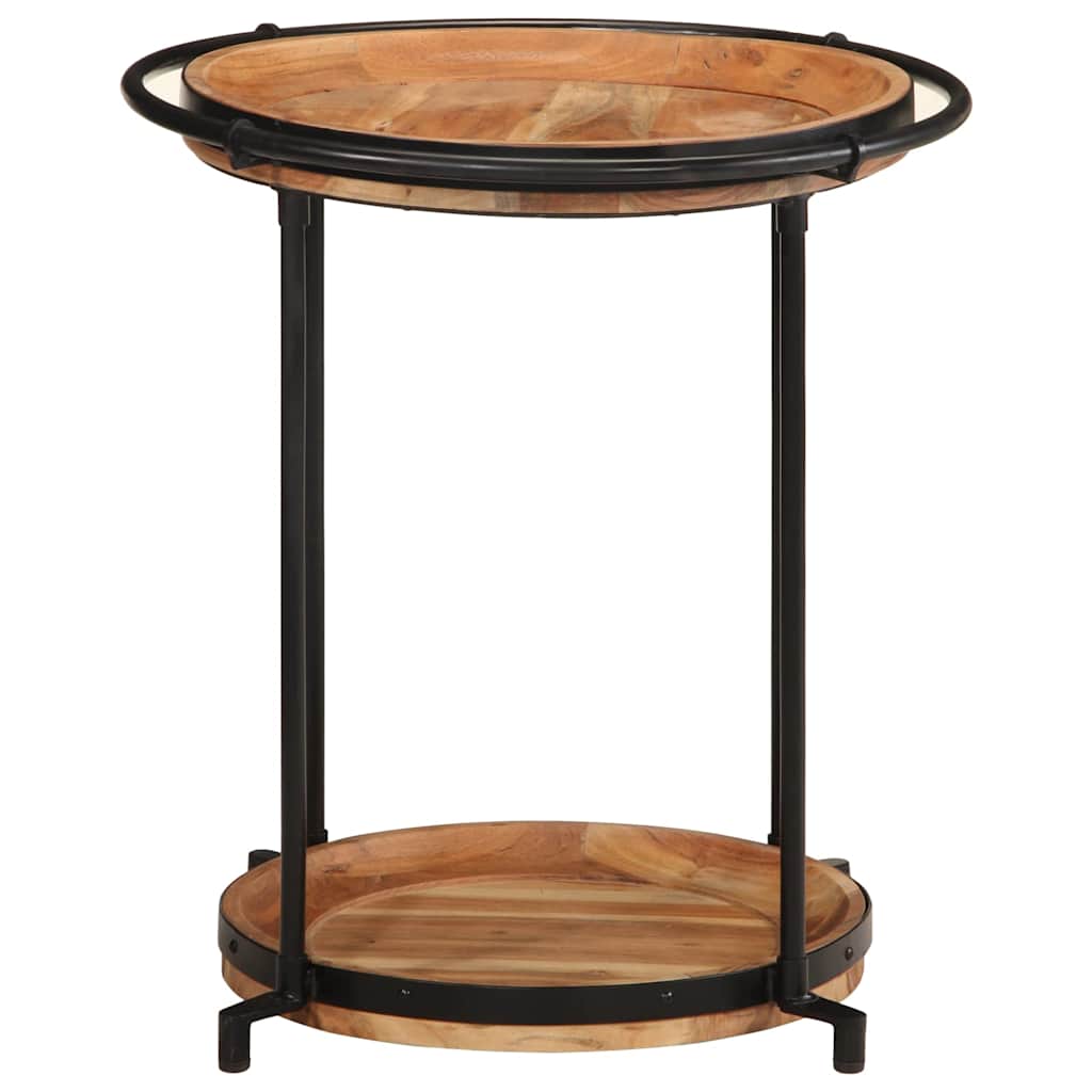 Beistelltisch Ø55x60 cm Massivholz Mango