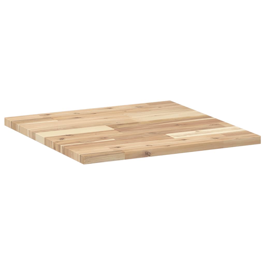 Tischplatte Rund Ø40x2 cm Massivholz Akazie