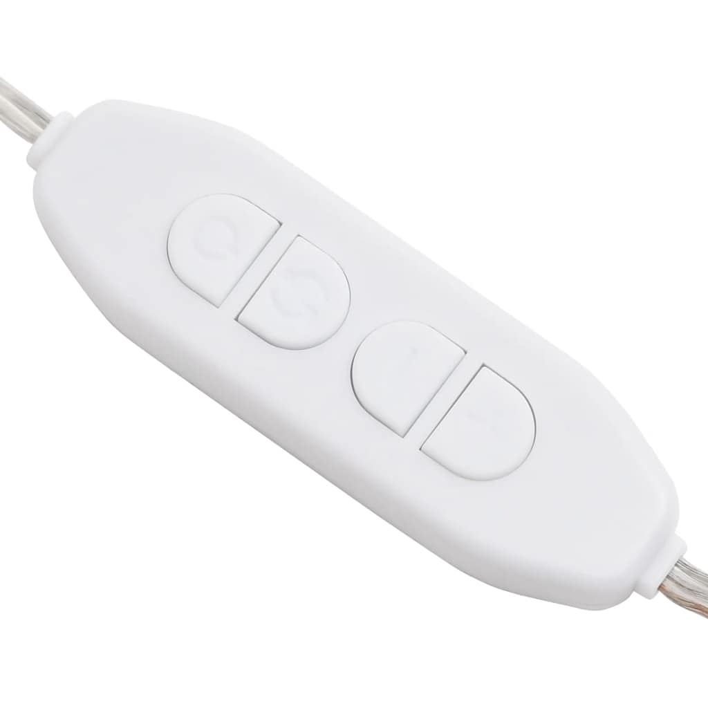 Spiegel mit LED-Leuchten 60x30 cm Glas Oval