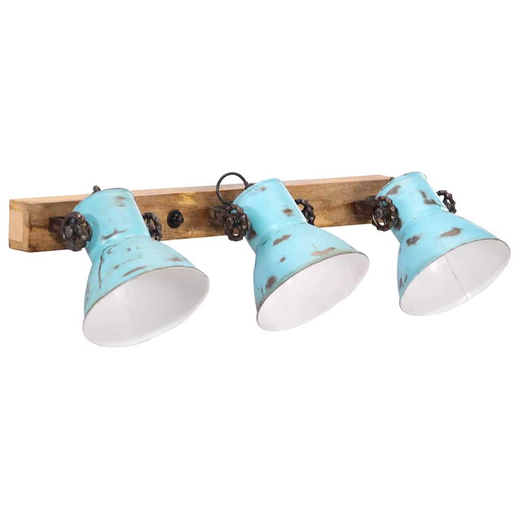 Wandlampe Industriestil Silbern 45x25 cm E27