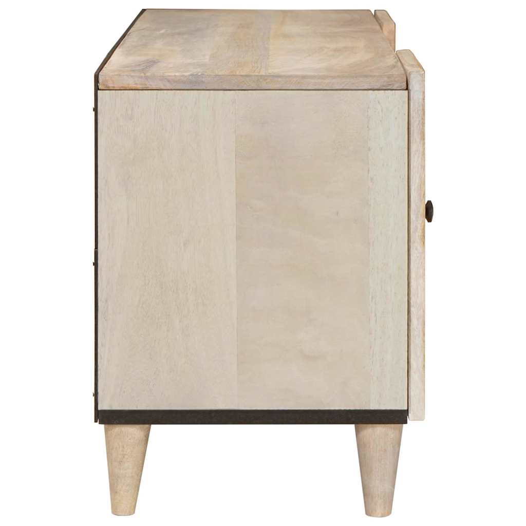 TV-Einheiten Hellbraun 105 x 33 x 46 cm Massivholz Mango