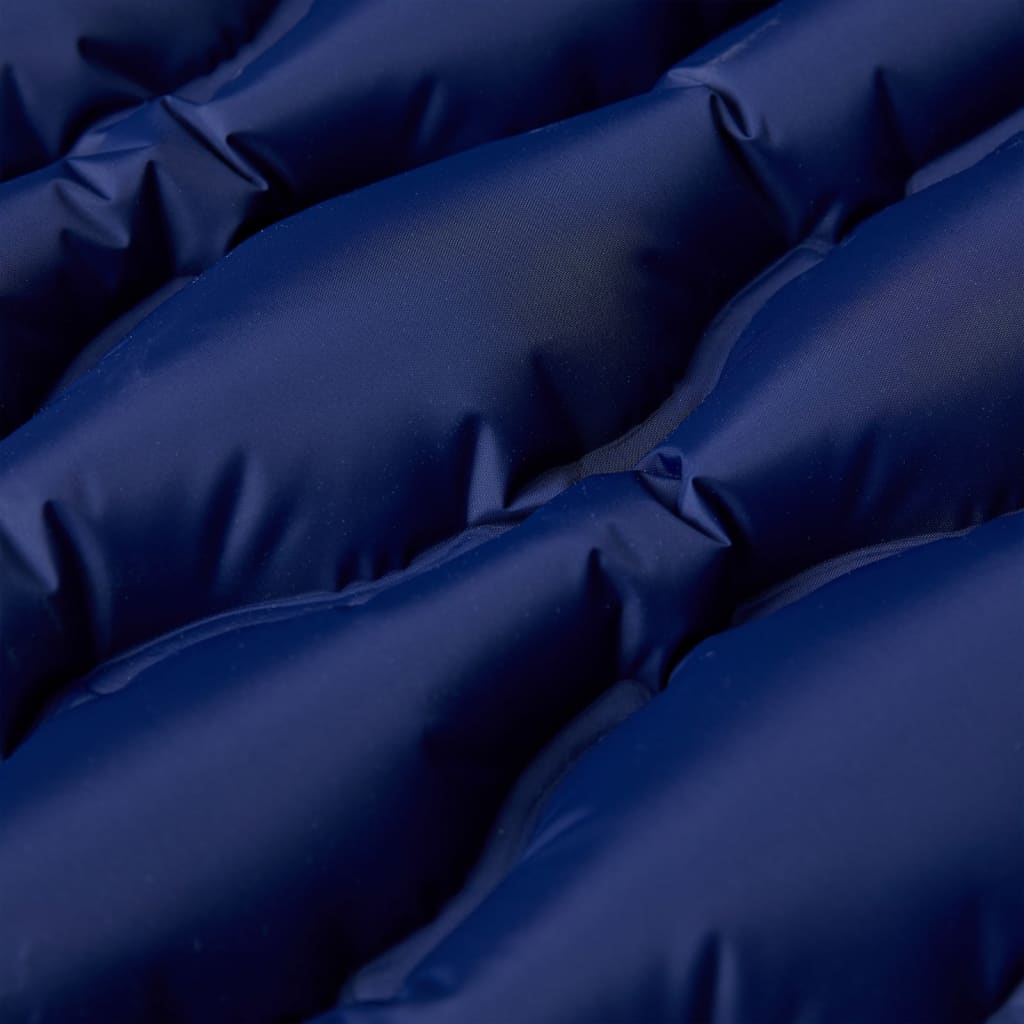 Selbstaufblasende Isomatte mit Kissen Blau