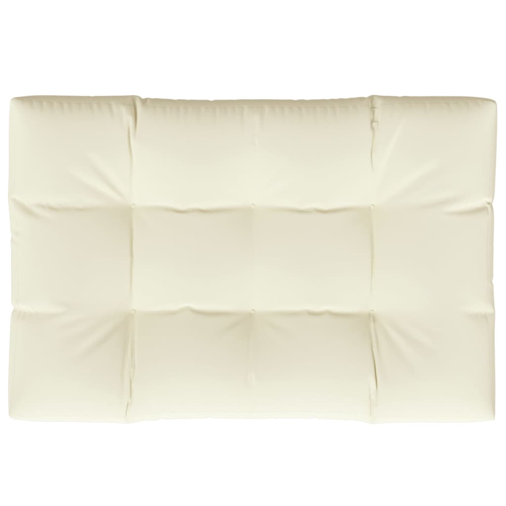 Palettenkissen Anthrazit 50x50x12 cm Stoff