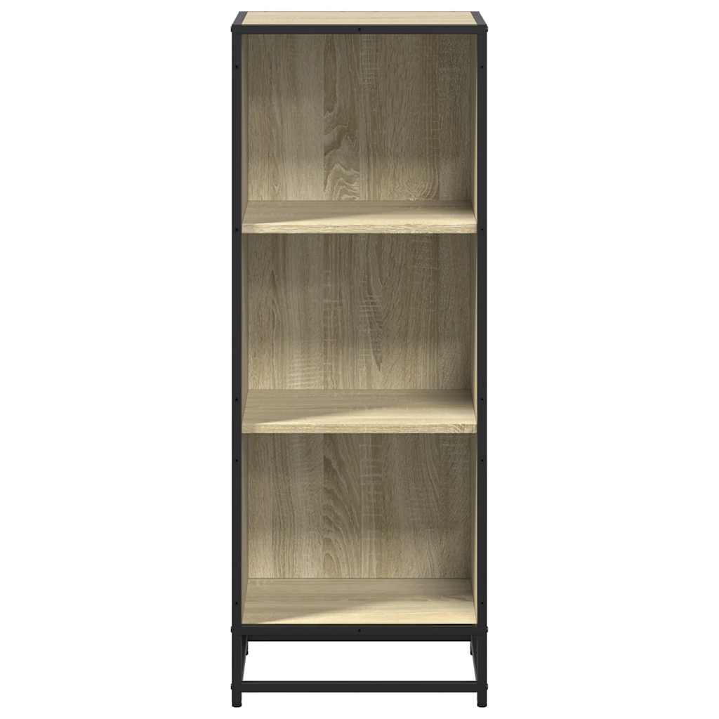Bücherregal Schwarz 60x35x139 cm Holzwerkstoff