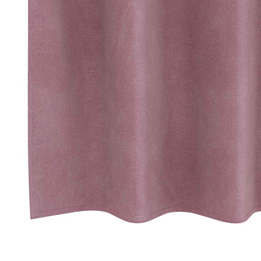 Verdunkelungsvorhänge 2 pcs Schwarz 140 x 140 cm Samt