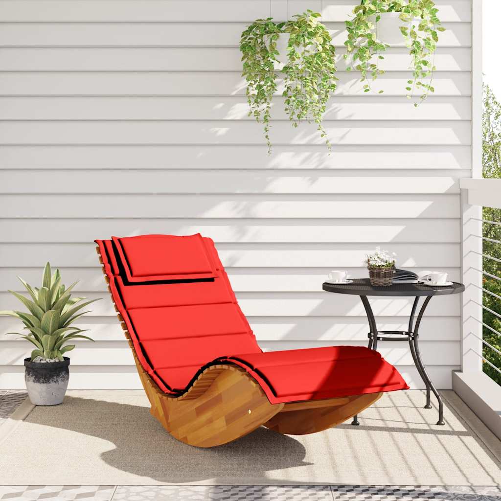 Schaukelstühle Sonnenliegen 2 Stk. Akazienholz