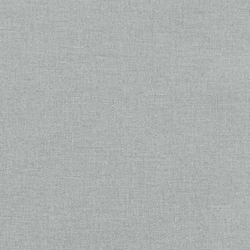 Niedriglehner-Auflagen 2 Stk Melange Anthrazit 100x50x7cm Stoff