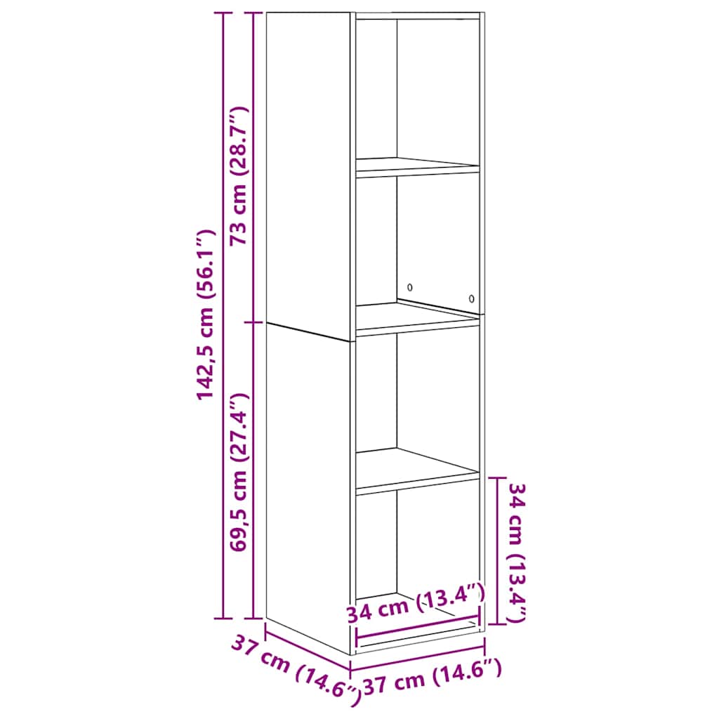 3-tlg. TV-Schrank-Set Weiß Holzwerkstoff