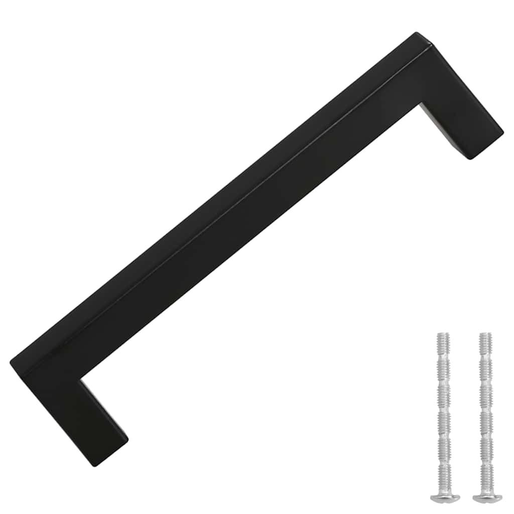 Möbelgriffe 10 Stk. Silbern 64 mm Edelstahl