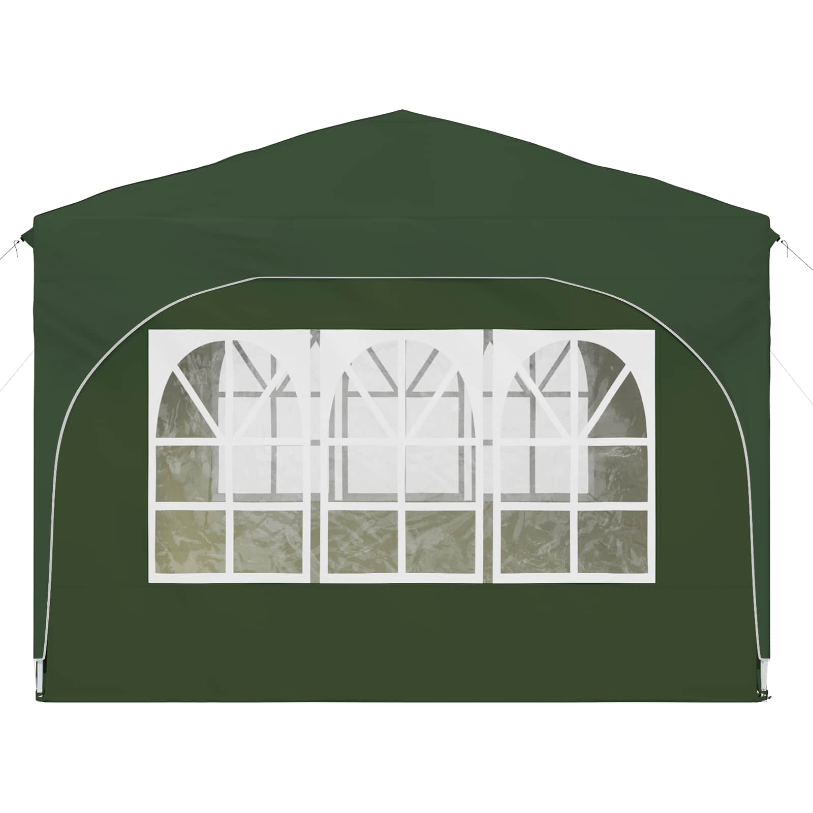 Pop-up Partyzelt 290 x 290 x 245 cm Creme