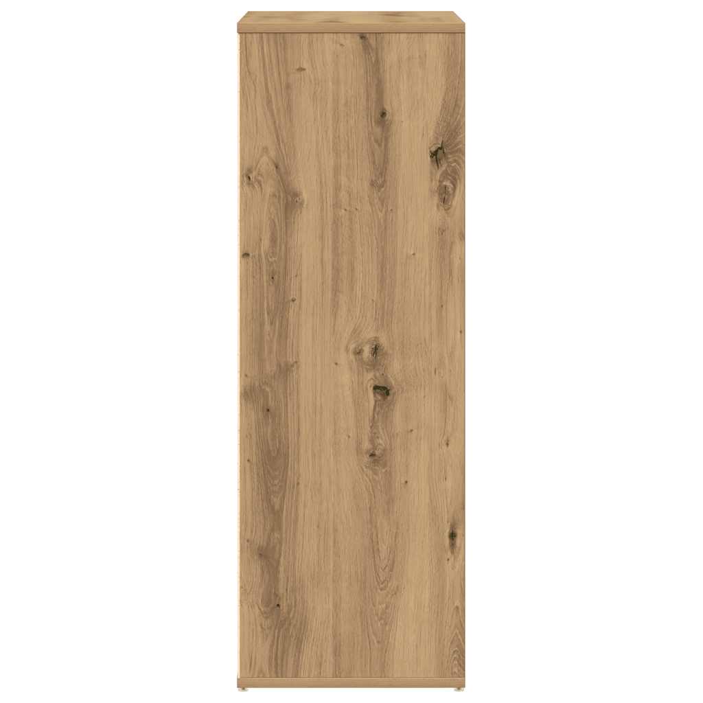 Schuhregal Weiß 54x34x100,5 cm Holzwerkstoff