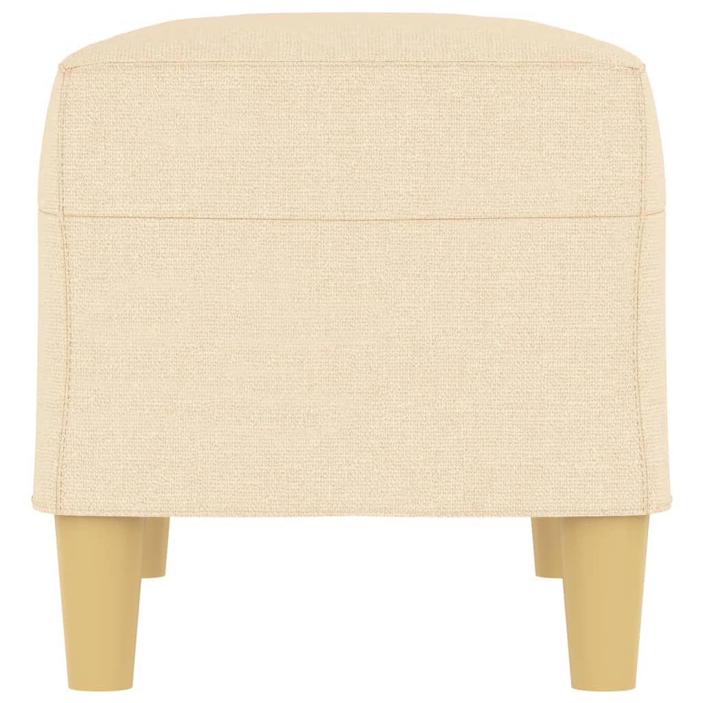 Sitzbank Hellgrau 70x35x41 cm Stoff