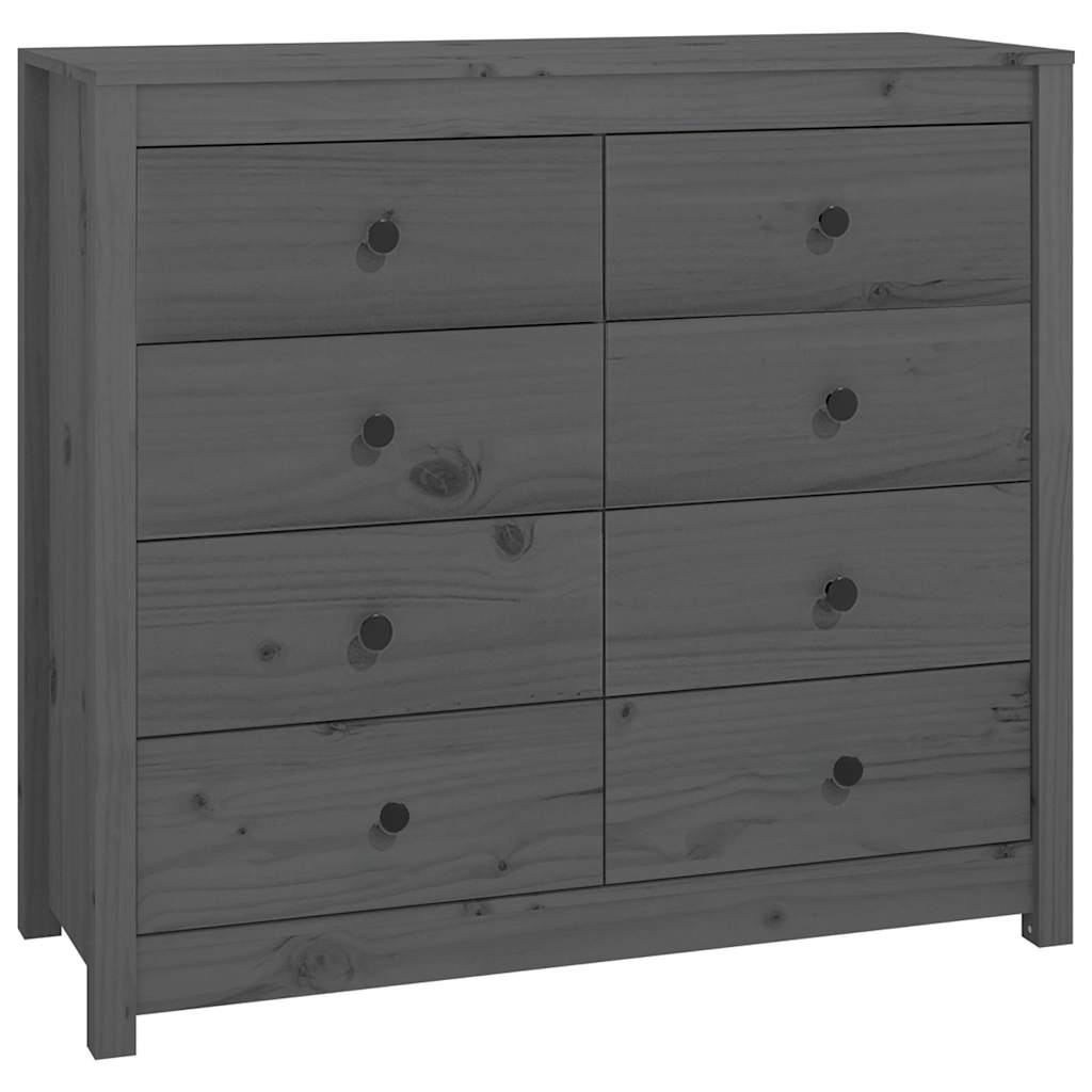 Beistellschrank 100x40x72 cm Massivholz Kiefer